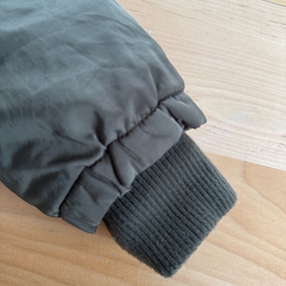 Green topshop puffer / bomber winter jacket - size small - Picture 4 of 5